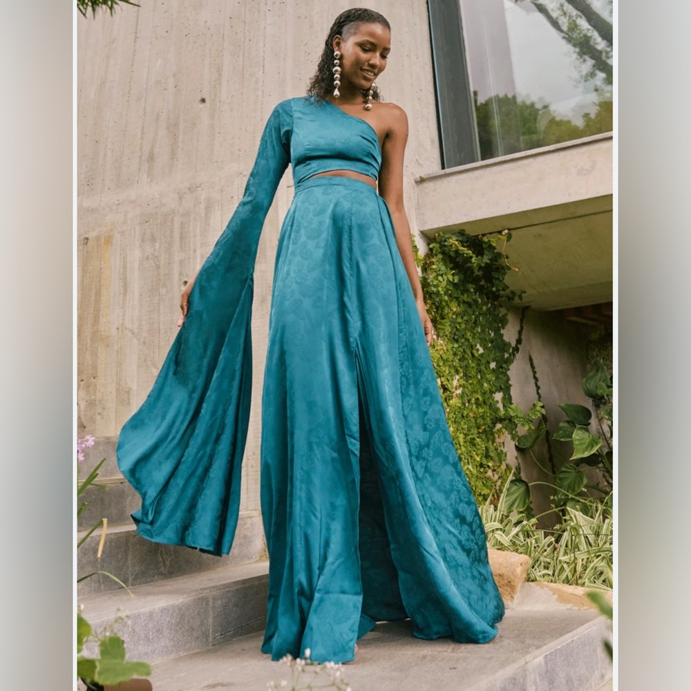 Diarrablu Eden Dress in Zeen Teal - Size XL (US 16/18)
